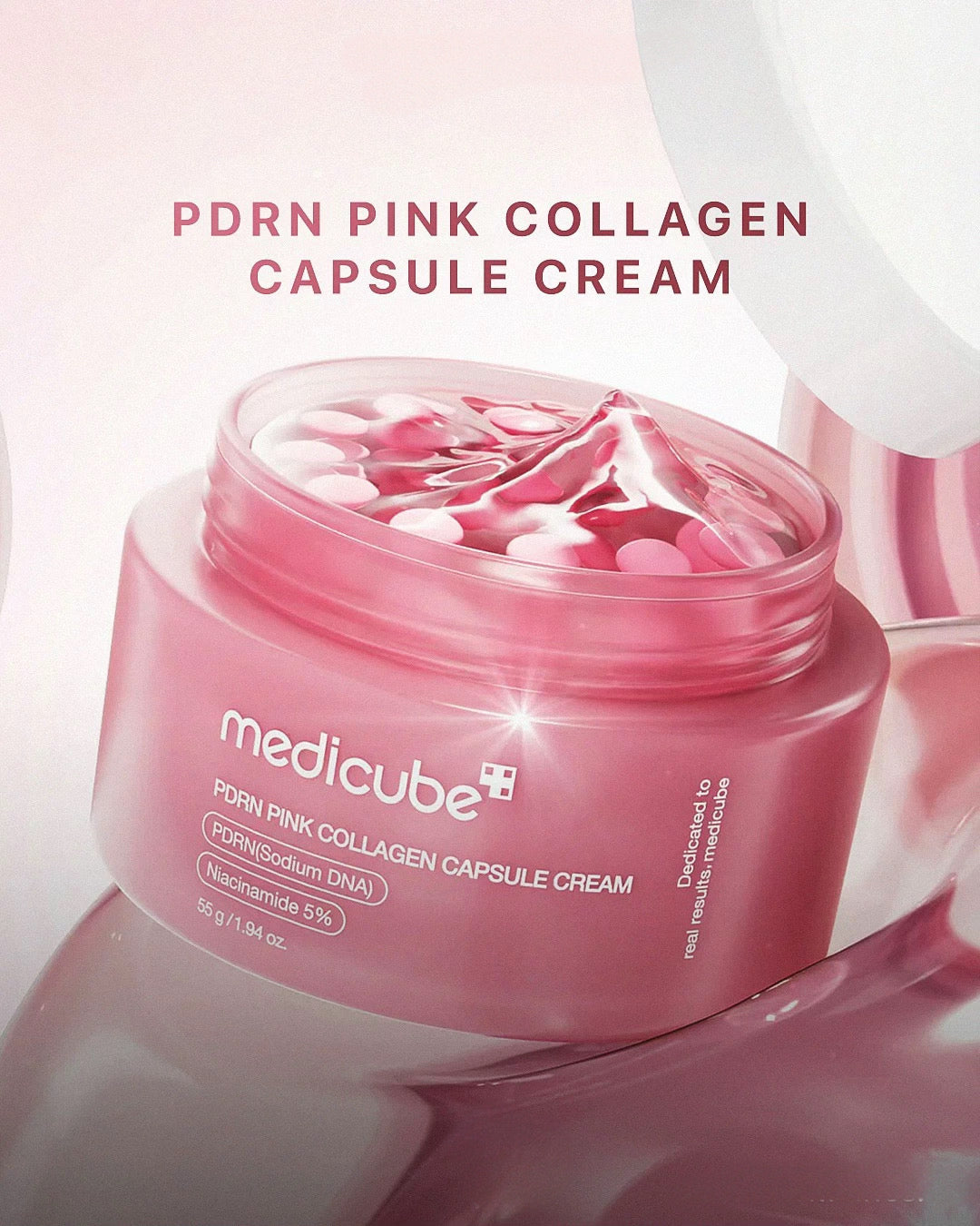 🌸 Medicube PDRN Pink Collagen Capsule Cream (55g)
