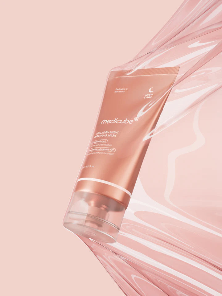 🌙 Medicube Collagen Night Wrapping Mask — Mascarilla nocturna intensiva de colágeno (75ml)